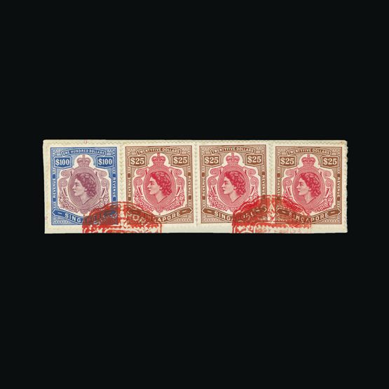 Lot 18225 - singapore 1954 -  Universal Philatelic Auctions Sale #71