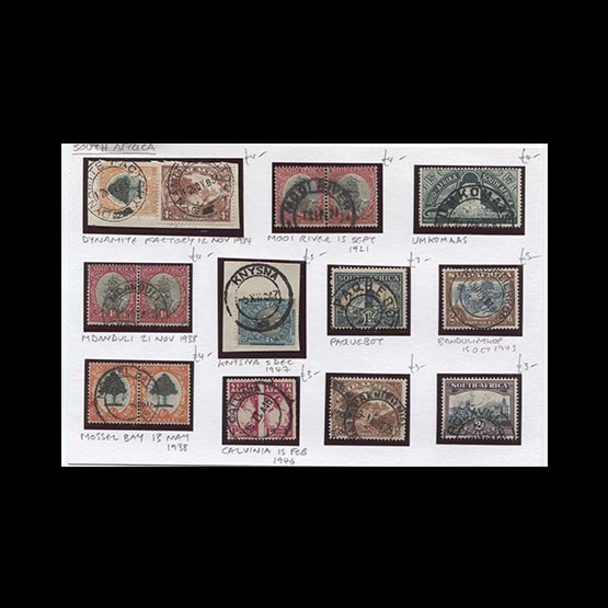 Lot 18319 - south africa 1910-70 -  Universal Philatelic Auctions Sale #71