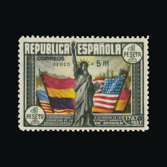 Lot 18523 - Spain 1938 - Universal Philatelic Auctions Sale #71 Lot 18523 - Spain 1938 - Universal Philatelic Auctions Sale #71
