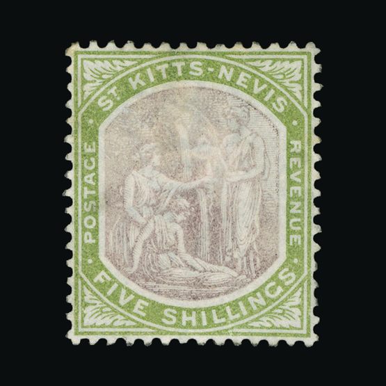 Lot 18681 - st. kitts and nevis 1903 -  Universal Philatelic Auctions Sale #71