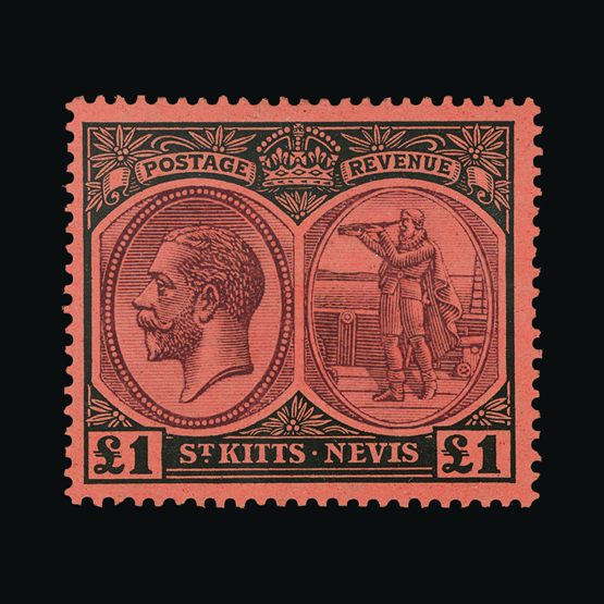 Lot 18687 - st. kitts and nevis 1920-22 -  Universal Philatelic Auctions Sale #71