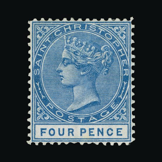 Lot 18745 - St. Kitts and Nevis - St. Christopher 1870-82 - Universal Philatelic Auctions Sale #71 Lot 18745 - St. Kitts and Nevis - St. Christopher 1870-82 - Universal Philatelic Auctions Sale #71