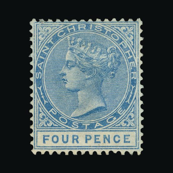 Lot 18748 - St. Kitts and Nevis - St. Christopher 1882-90 - Universal Philatelic Auctions Sale #71 Lot 18748 - St. Kitts and Nevis - St. Christopher 1882-90 - Universal Philatelic Auctions Sale #71