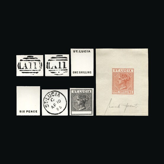 Lot 18791 - st. lucia 1886 - Universal Philatelic Auctions Sale #71 Lot 18791 - st. lucia 1886 - Universal Philatelic Auctions Sale #71