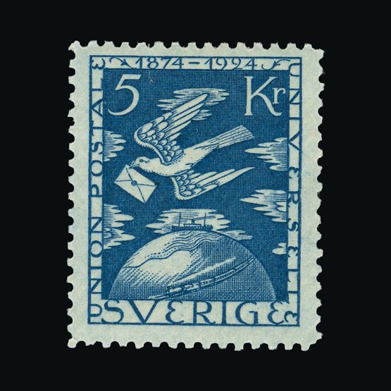 Lot 19111 - Sweden 1924 - Universal Philatelic Auctions Sale #71 Lot 19111 - Sweden 1924 - Universal Philatelic Auctions Sale #71