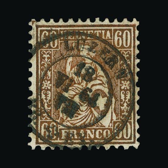 Lot 19137 - Switzerland 1863 - Universal Philatelic Auctions Sale #71 Lot 19137 - Switzerland 1863 - Universal Philatelic Auctions Sale #71