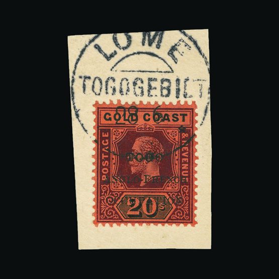 Lot 19355 - togo 1915 -  Universal Philatelic Auctions Sale #71