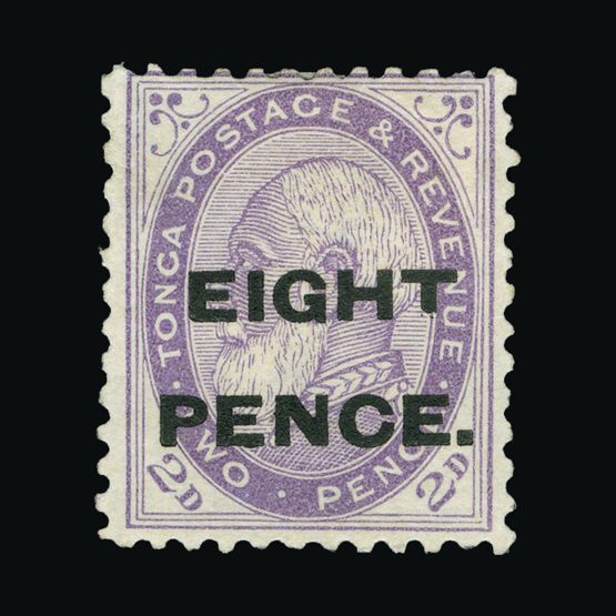 Lot 19380 - tonga 1891 -  Universal Philatelic Auctions Sale #71
