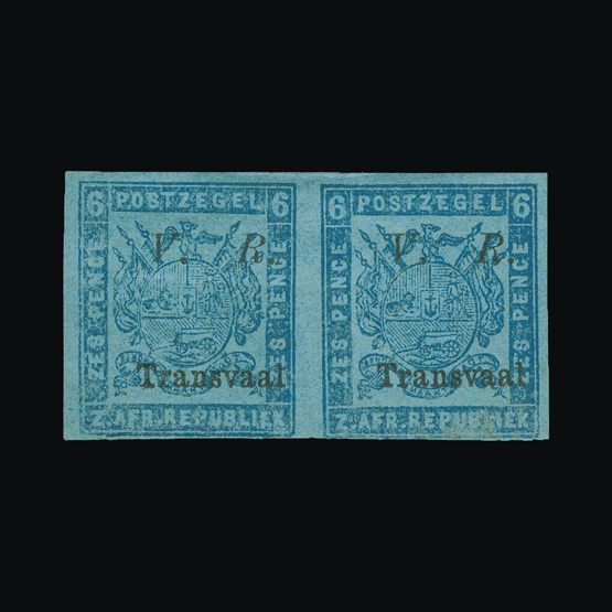 Lot 19457 - transvaal 1877-79 -  Universal Philatelic Auctions Sale #71