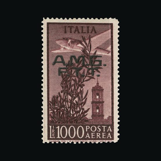 Lot 19490 - trieste - zone a 1947-8 - Universal Philatelic Auctions Sale #71 Lot 19490 - trieste - zone a 1947-8 - Universal Philatelic Auctions Sale #71