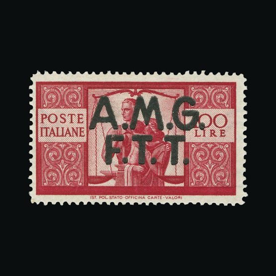 Lot 19492 - trieste - zone a 1947-8 - Universal Philatelic Auctions Sale #71 Lot 19492 - trieste - zone a 1947-8 - Universal Philatelic Auctions Sale #71