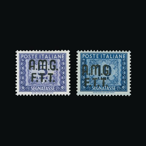 Lot 19494 - trieste - zone a 1947-9 - Universal Philatelic Auctions Sale #71 Lot 19494 - trieste - zone a 1947-9 - Universal Philatelic Auctions Sale #71
