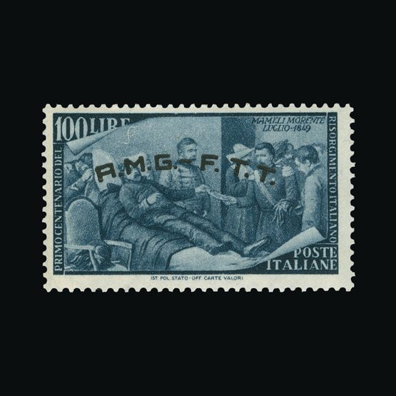 Lot 19497 - trieste - zone a 1948 (i July) - Universal Philatelic Auctions Sale #71 Lot 19497 - trieste - zone a 1948 (i July) - Universal Philatelic Auctions Sale #71