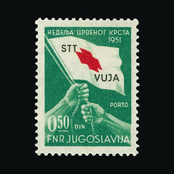 Lot 19523 - trieste - zone b 1951 -  Universal Philatelic Auctions Sale #71