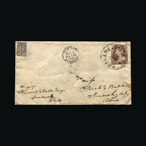Lot 19954 - United States of America 1855 - Universal Philatelic Auctions Sale #71 Lot 19954 - United States of America 1855 - Universal Philatelic Auctions Sale #71