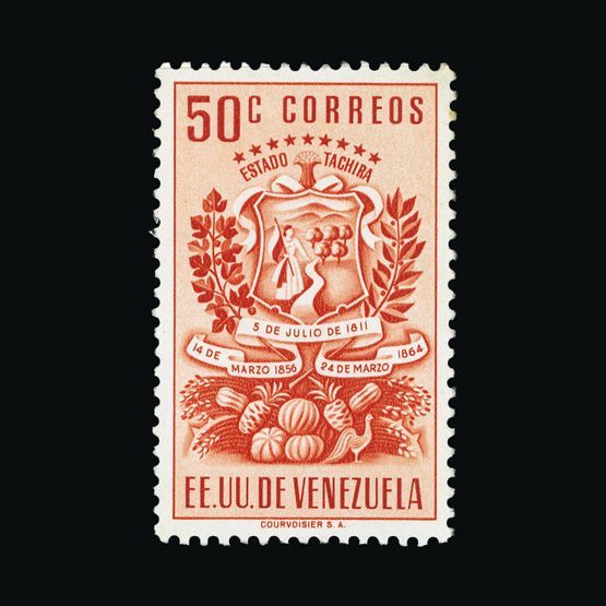 Lot 20423 - Venezuela 1951 - Universal Philatelic Auctions Sale #71 Lot 20423 - Venezuela 1951 - Universal Philatelic Auctions Sale #71
