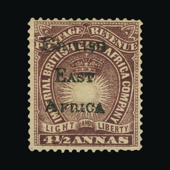 Lot 2358 - british east africa 1895 - Universal Philatelic Auctions Sale #71 Lot 2358 - british east africa 1895 - Universal Philatelic Auctions Sale #71