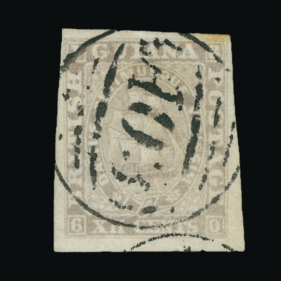 Lot 2380 - british guiana 1860-63 - Universal Philatelic Auctions Sale #71 Lot 2380 - british guiana 1860-63 - Universal Philatelic Auctions Sale #71