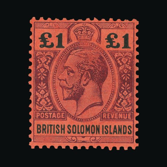 Lot 2712 - british solomon islands 1914-23 -  Universal Philatelic Auctions Sale #71