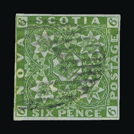 Lot 3356 - canada - nova scotia 1851-60 -  Universal Philatelic Auctions Sale #71