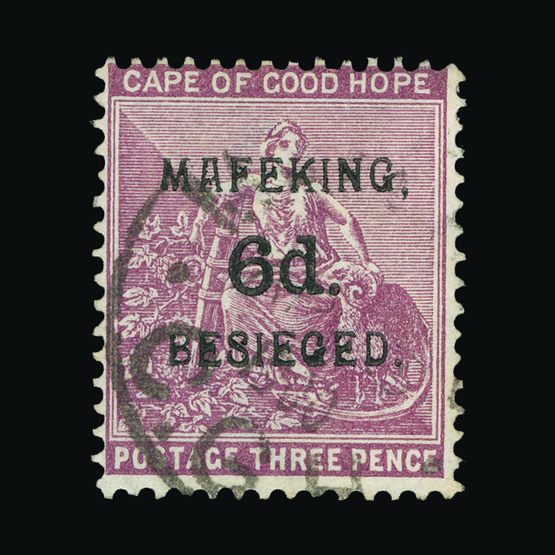 Lot 3479 - Cape of Good Hope - Mafeking 1900 - Universal Philatelic Auctions Sale #71 Lot 3479 - Cape of Good Hope - Mafeking 1900 - Universal Philatelic Auctions Sale #71