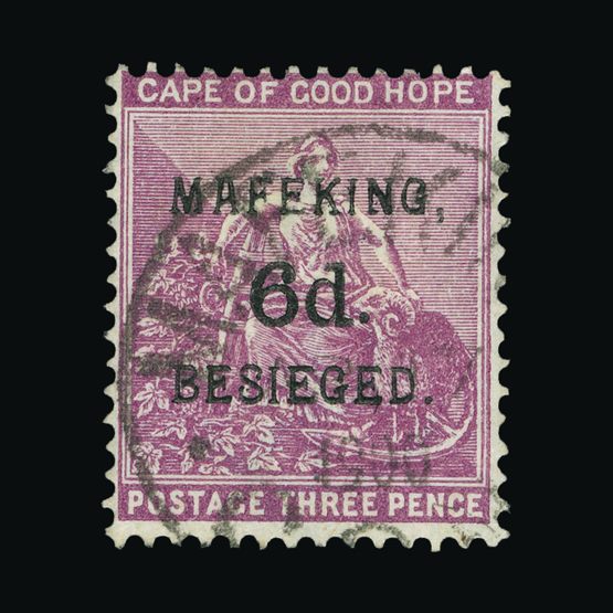Lot 3490 - Cape of Good Hope - Mafeking 1900 - Universal Philatelic Auctions Sale #71 Lot 3490 - Cape of Good Hope - Mafeking 1900 - Universal Philatelic Auctions Sale #71