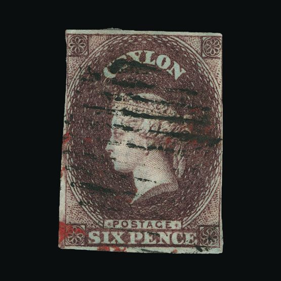 Lot 3635 - Ceylon 1857 - Universal Philatelic Auctions Sale #71 Lot 3635 - Ceylon 1857 - Universal Philatelic Auctions Sale #71
