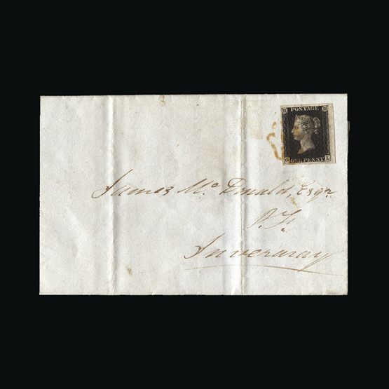 Lot 10769 - Great Britain - Covers - QV 1840 -  Universal Philatelic Auctions Sale #72