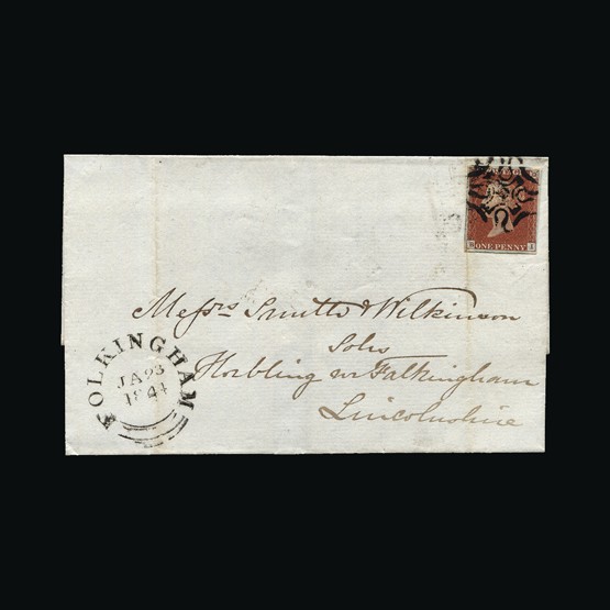 Lot 10779 - Great Britain - Covers - QV 1844 -  Universal Philatelic Auctions Sale #72
