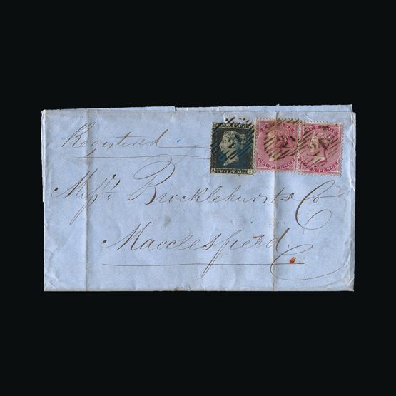 Lot 10782 - Great Britain - Covers - QV 1855 -  Universal Philatelic Auctions Sale #72