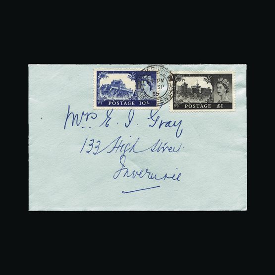 Lot 10821 - Great Britain - Covers - QEII 1955 - Universal Philatelic Auctions Sale #72 Lot 10821 - Great Britain - Covers - QEII 1955 - Universal Philatelic Auctions Sale #72