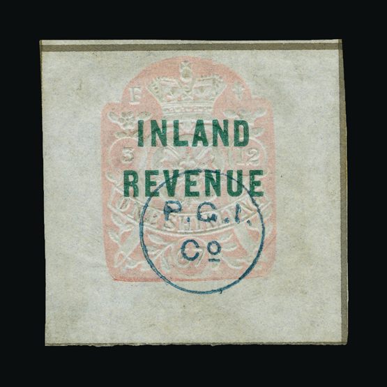 Lot 11027 - Great Britain - Postal Fiscals 1860-71 - Universal Philatelic Auctions Sale #72 Lot 11027 - Great Britain - Postal Fiscals 1860-71 - Universal Philatelic Auctions Sale #72