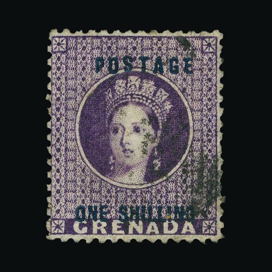 Lot 11174 - Grenada 1875 -  Universal Philatelic Auctions Sale #72
