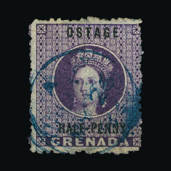 Lot 11181 - Grenada 1881 -  Universal Philatelic Auctions Sale #72