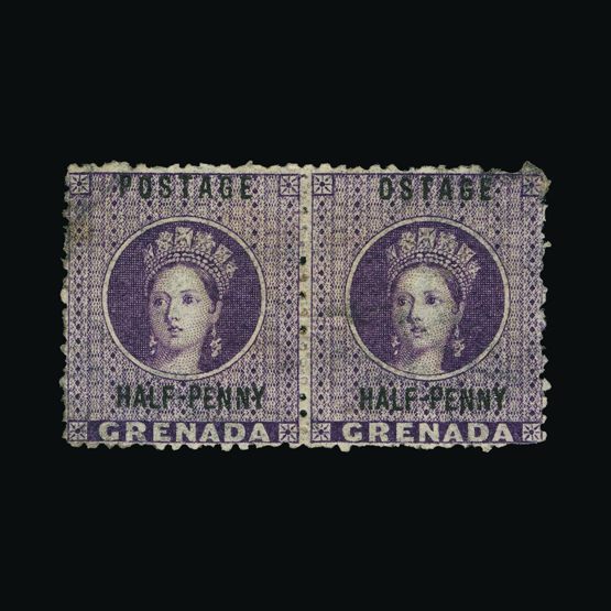 Lot 11182 - Grenada 1881 -  Universal Philatelic Auctions Sale #72