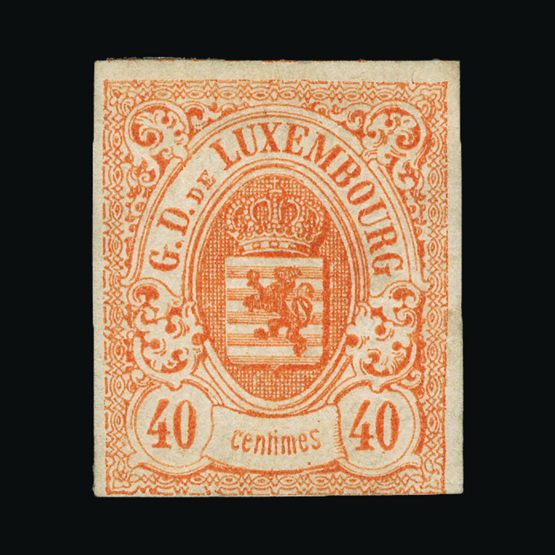 Lot 13577 - Luxembourg 1859-63 - Universal Philatelic Auctions Sale #72 Lot 13577 - Luxembourg 1859-63 - Universal Philatelic Auctions Sale #72