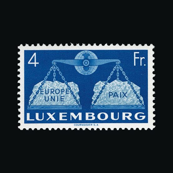 Lot 13593 - Luxembourg 1951 - Universal Philatelic Auctions Sale #72 Lot 13593 - Luxembourg 1951 - Universal Philatelic Auctions Sale #72