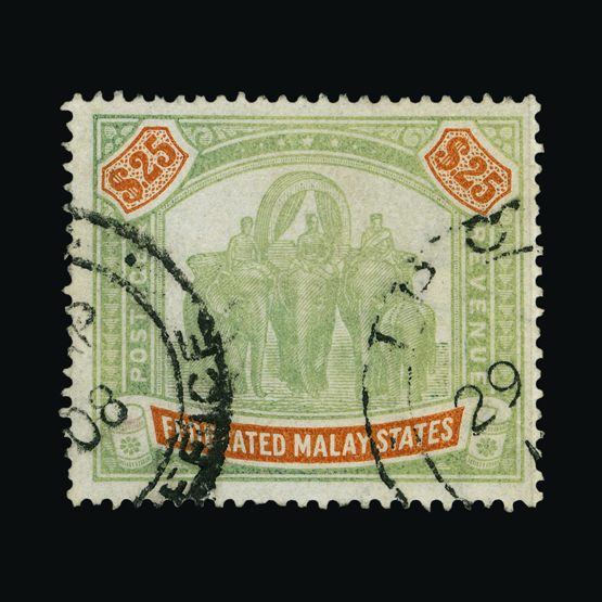 Lot 13650 - Malaya - Federated Malay States 1900 -  Universal Philatelic Auctions Sale #72