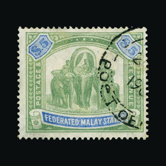 Lot 13654 - Malaya - Federated Malay States 1900-01 -  Universal Philatelic Auctions Sale #72