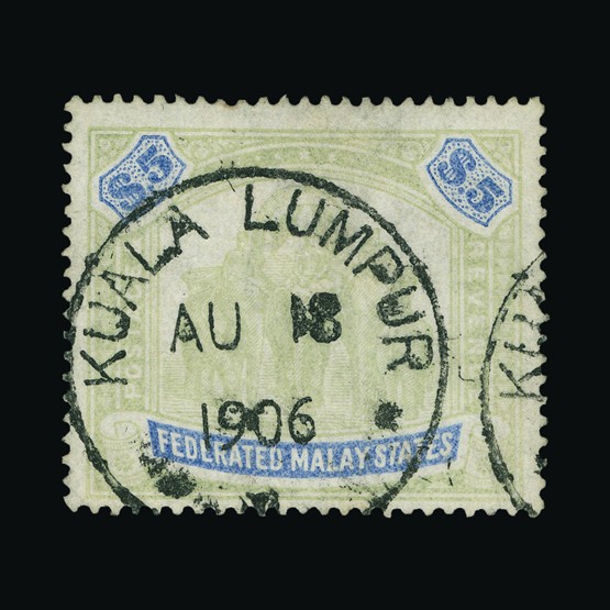Lot 13655 - Malaya - Federated Malay States 1900-01 -  Universal Philatelic Auctions Sale #72