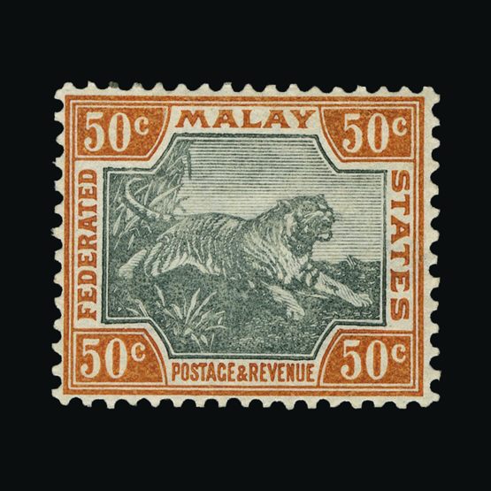 Lot 13657 - Malaya - Federated Malay States 1900-01 -  Universal Philatelic Auctions Sale #72