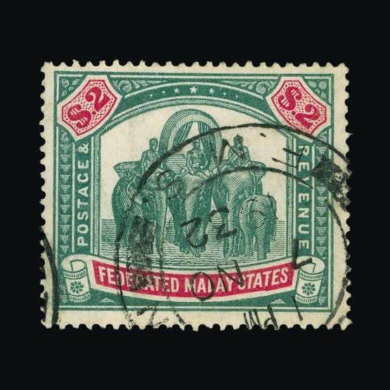 Lot 13662 - Malaya - Federated Malay States 1904-22 -  Universal Philatelic Auctions Sale #72