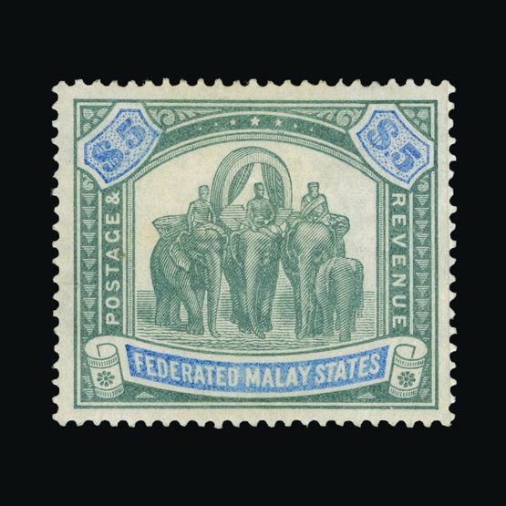 Lot 13666 - Malaya - Federated Malay States 1904-22 -  Universal Philatelic Auctions Sale #72