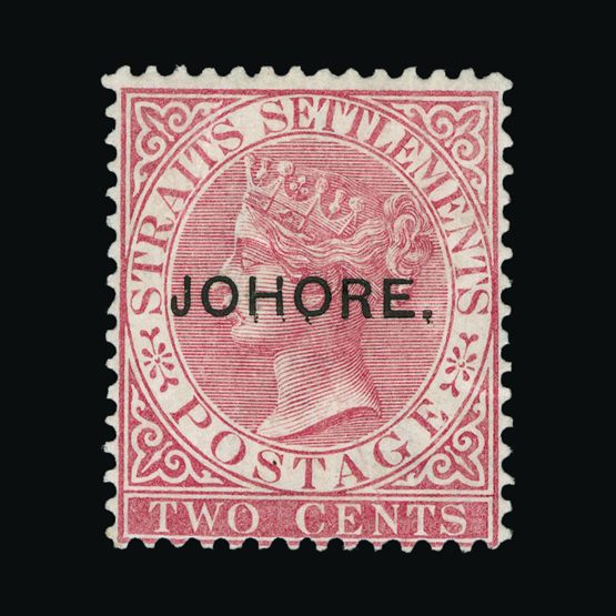 Lot 13724 - malaya - johore 1884-86 - Universal Philatelic Auctions Sale #72 Lot 13724 - malaya - johore 1884-86 - Universal Philatelic Auctions Sale #72