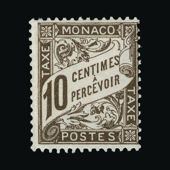 Lot 15038 - Monaco 1905-09 -  Universal Philatelic Auctions Sale #72