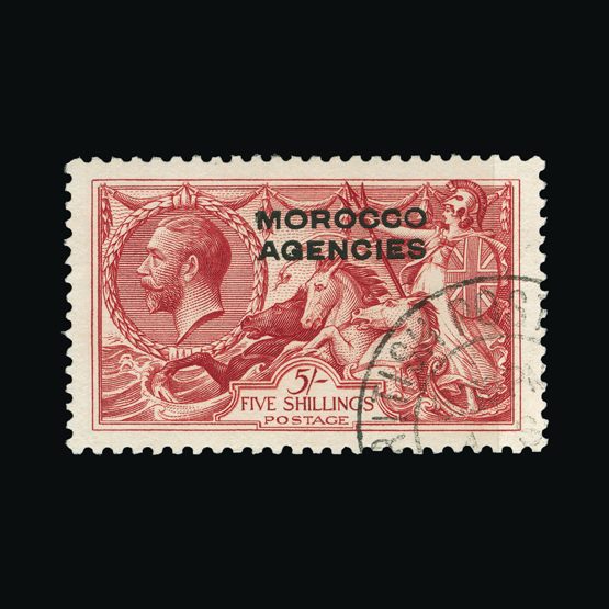 Lot 15225 - Morocco Agencies - British Currency 1914-31 -  Universal Philatelic Auctions Sale #72