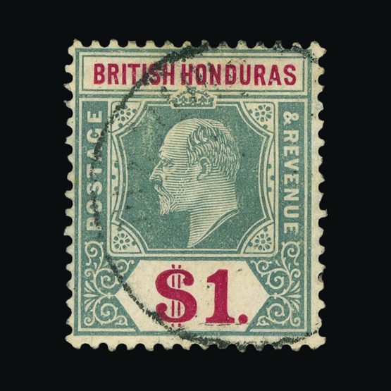 Lot 21376 - british honduras 1904-07 -  Universal Philatelic Auctions Sale #72