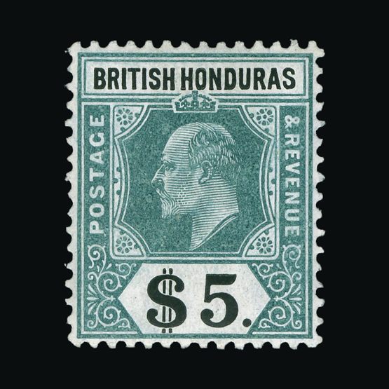 Lot 21377 - british honduras 1904-07 -  Universal Philatelic Auctions Sale #72