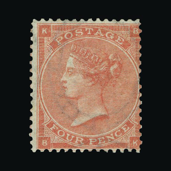 Lot 21559 - Great Britain - QV (surface printed) 1862-64 -  Universal Philatelic Auctions Sale #72