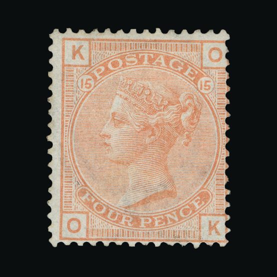 Lot 21673 - Great Britain - QV (surface printed) 1873-80 -  Universal Philatelic Auctions Sale #72
